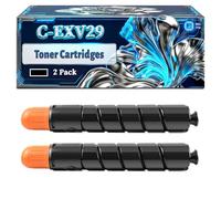 C-EXV29 Toner Cartridges Compatible for Canon ImageRUNNER Advance IRC-5030 IRC-5030i iRC-5035 iRC-5035i IR-C5235i IR-C5240i Printers, With Chip Large Capacity 40000 Pages (2 Pack Black)