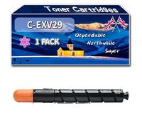 C-EXV29 Toner Cartridges Compatible for Canon iRC5240 iRC5240i iRC5250 iRC5250i iRC5255 iRC5255i Printers, High-Definition Printing Effect with Chip, 46000 Pages (1 Pack Magenta)