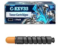 C-EXV33 Toner Cartridges Compatible for Canon imageRUNNER 2520 2525 2530 Printers, With Chip Large Capacity 24600 Pages (1 Pack Black)