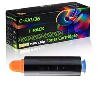 C-EXV36 Compatible for Canon Toner Cartridges with Chip ImageRUNNER Advance IR-6055i IR-6065 IR-6075 Printers (1 Pack Black)