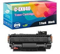 C-EXV40 Toner Cartridge Compatible for Canon iR 1133 1133A 1133iF Printers, with Chip, High Yield 6000 Pages, Clear Printing (Black)