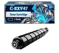 C-EXV47 Toner Cartridge Compatible for Canon iR ADVANCE C250i C350P C350i C351iF Printers, With Chip Large Capacity 16500 Pages (1 Pack Black)