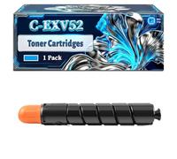 C-EXV52 Toner Cartridges Compatible for Canon iR ADVANCE C7565i C7570i C7580 DX C7765i DX C7770i DX C7780i Printers, With Chip Large Capacity 92000 Pages (1 Pack Cyan)