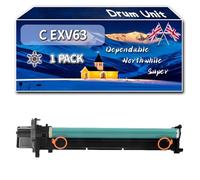 C EXV63 Drum Unit Compatible for Canon imageRUNNER 2700 Series 2725 i 2730 i 2745 i 2900 Series 2925 i 2930 i 2945 Printers (1 Pack Black)