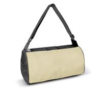 C&F BOGMOST Small Travel Duffel Bag Foldable Waterproof Gym Bag for Gym Beach Swim Bags Men Women Duffle Bags Lightweight Oxford Cloth Sports Bag, A-Beige-Small, 15 Inches