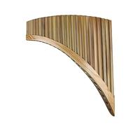 C F G Key Pan Flute 25 22 18 15 10 Pipes Musical Instrument Light Brown Woodwind Instrument Good Quality Handmade Pan Pipes (Color : 22 C LEFT HAND)