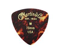 Martin Guitar Pick 18A0053 - Celluloid 346 Shape, Medium 0.73 mm - Tortoiseshell 12-Pack
