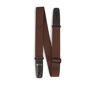 C F Martin Guitar Strap - Cotton Weave Lock-It Brown