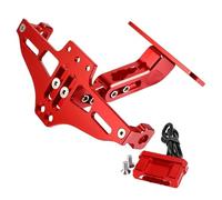 C For CB125F 2014 2015 2016 2017 All Motorcycle License Number Plate Holder Turn Signal Lights Replacement And Upgrade Parts(Red)