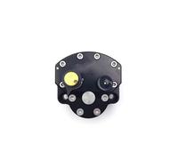 C For CRF250R 2014 2015 2016 2017 Motorcycle Parts Adjustable Steering Damper Stabilizer Handlebar Riser Clamp Bracket Kit Motorbike Accessories(Black Universal Motorcycle Parts)