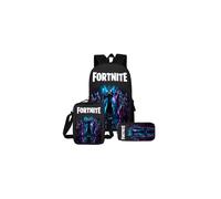 (C) Fortnite Game School Bag Backpack Lunch Bag Pencil Case 3PCS