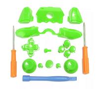 C-FUNN Bumper Triggers Buttons Replacement Full Set D-pad LB RB LT RT Buttons T8H T6 Tools For Xbox One Elite Game Controller - Green