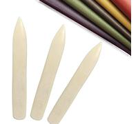C-FUNN Leather Tool Bone Folder Bone Edger Craft Leather Craft Tool For Leather Paper