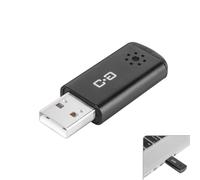 C G CHANGEEK USB Microphone for Laptop/Desktop, High Sensitivity for Clear Calls, Plug and Play, High Gain, Mini Wireless Portable Design, Ideal for Work and Business