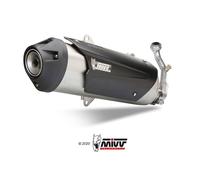 C.GL.0009.K SILENCER MIVV URBAN STAINLESS STEEL FOR PIAGGIO X-EVO 400 2007-2013