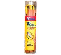 C H Hanson 00213 Carpenter Pencils Tube and Versa-Sharp Sharpener (Tube of 10)
