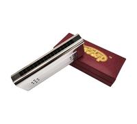 C Harmonica 10 16 24 Hole C And G Double Sided Harmonica Tremolo Musical Instrument(16 holes)