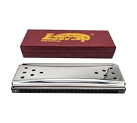 C Harmonica 10 16 24 Hole C And G Double Sided Harmonica Tremolo Professional Performance(24 holes)