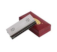C Harmonica 10 16 24 Hole C And G Double Sided Harmonica Tremolo Suitable For Beginners Adult(10 holes)