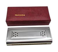 C Harmonica 10 16 24Hole Double Sided Harmonica Tremolo Diatonic Blues C And G(16 hole)
