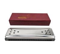 C Harmonica 10 16 24Hole Double Sided Harmonica Tremolo Diatonic Blues C And G For Players Adults(24 hole)