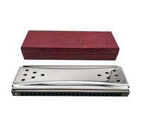 C Harmonica 10 16 24Hole Double Sided Harmonica Tremolo Diatonic Blues C And G Keys For Players(24 hole)