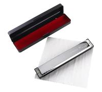C Harmonica 10 And 24 Hole Harmonica 8K Titanium Tremolo Tone Key C(Type C)