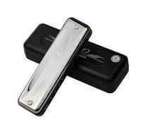 C Harmonica 10 Blues C Harmonica Full Scale Playing Professional Musical Instrument