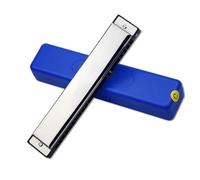 C Harmonica 10 Hole 24 Tone Blues Harmonica Stainless Steel With Phonetic Notation Musical Instrument For Beginner