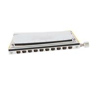 C Harmonica 10 Hole C Chromatic Harmonica Without Valve Professional Performance Type(Chromatic)