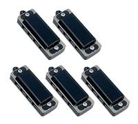 C Harmonica 10 Pieces Of Harmonica Necklaces 4 Holes 8 Notes Suitable For Beginners Adults(10PCS Black)