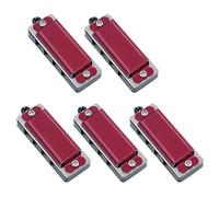 C Harmonica 10 Pieces Of Harmonica Necklaces 4 Holes 8 Notes Suitable For Beginners Adults(10PCS Red)