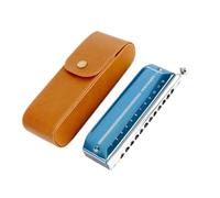 C Harmonica 12 Holes 48 Tone Chromatic Harmonica Adults(G)