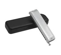 C Harmonica 16 Hole 64 Tone C Tone Professional Performance Chromatic Harmonica