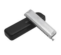 C Harmonica 16 Holes 64 Tune Harmonica Chromatic Scale Woodwind Instrument