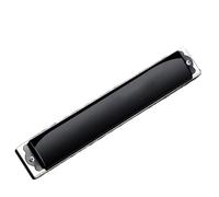 C Harmonica 24 Hole Polyphonic C Harmonica For Adults Professional Performance Level(Black)