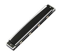 C Harmonica 24 Hole Polyphonic C Key 28 Accent Harmonica Professional Performance(Type 5)