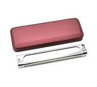 C Harmonica 24 Hole Polyphonic Harmonica For Beginners Adults And Professional Performance(D Key)