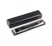 C Harmonica 24 Hole Polyphonic Harmonica With Blues Folk Music Professional Performance(Type4)
