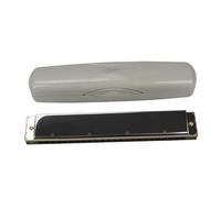 C Harmonica 24 Hole Tremolo Harmonica In C For Beginners Adult With Hard Case And Cloth