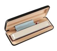 C Harmonica 28 Hole Accented Polyphonic C A B D E F G Tune Professional Harmonica(Type 5)