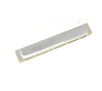 C Harmonica 28 Hole Harmonica Polyphony Accent C Beginners Professional Performce Instruments(Silver)