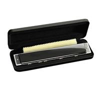 C Harmonica 28 Hole Wide Range Polyphonic C Tone Accented Harmonica Instrument(Type 4)