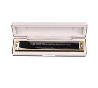 C Harmonica 28 Holes Tremolo Harmonica Musical Instrument With Case For Adults(Type1)