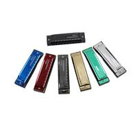 C Harmonica 7 Key 10 Hole Blues Diatonic Harmonica Set Suitable For Adult Performance