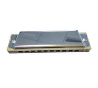 C Harmonica Beginners Adults 10 Hole C Tone Blues Harmonica(SLIVER)