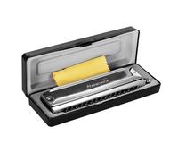 C Harmonica Beginners Adults 16 Holes Chromatic Harmonica C Key 64 Tones