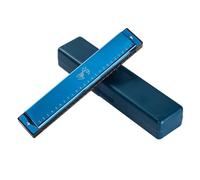 C Harmonica Blues 24 Hole C Key Polyphonic Harmonica For Beginners And Adults To Practice And Play(Type2)