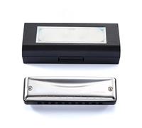 C Harmonica Blues Harmonica C D A F G Bb E Key 10 Holes 20 Notes(Black Eb)