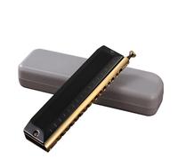 C Harmonica Chromatic Harmonica 12 16 Holes Professional Performance Grade Musical Instrument(Type 6)